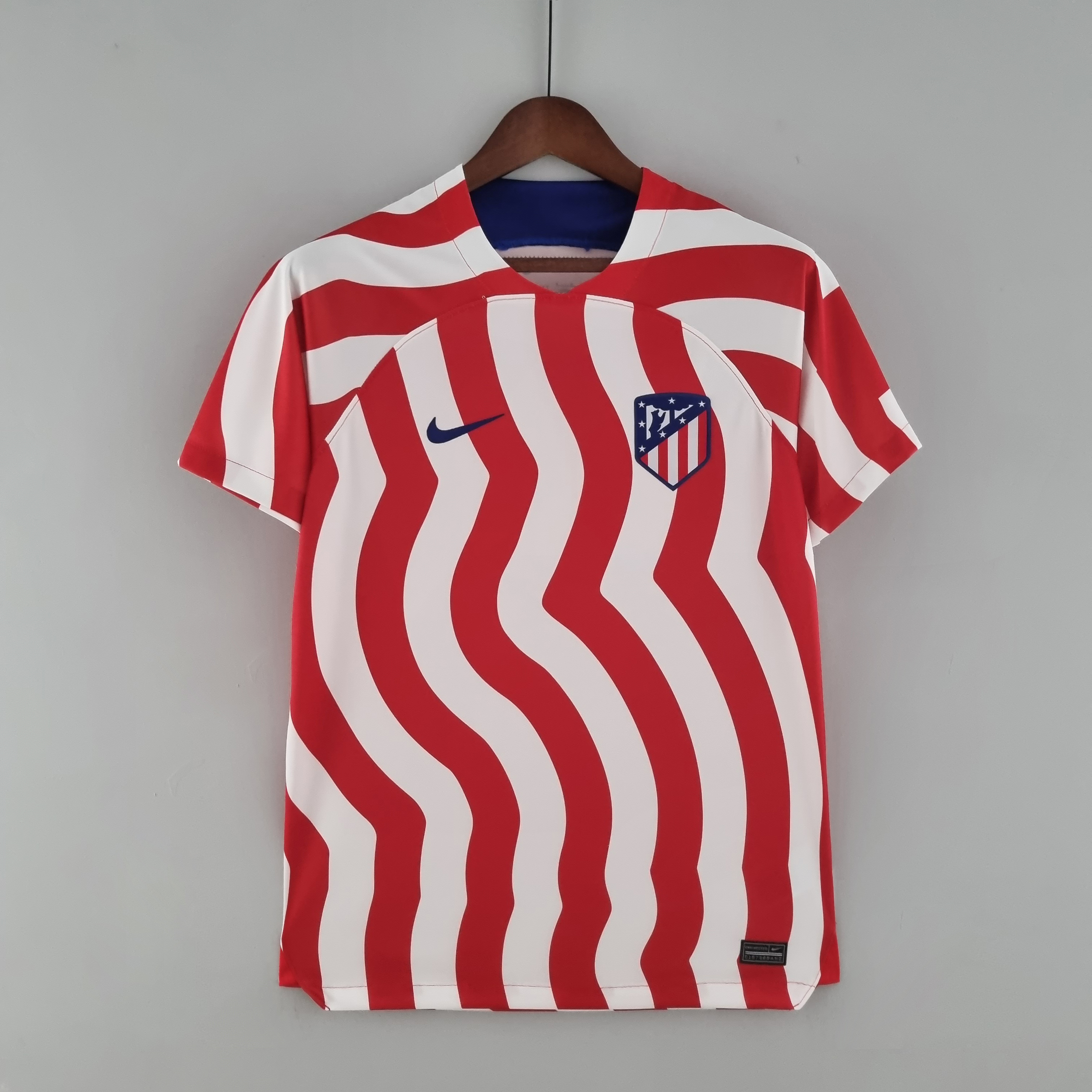 22-23 Atletico Madrid Home Fans Jersey